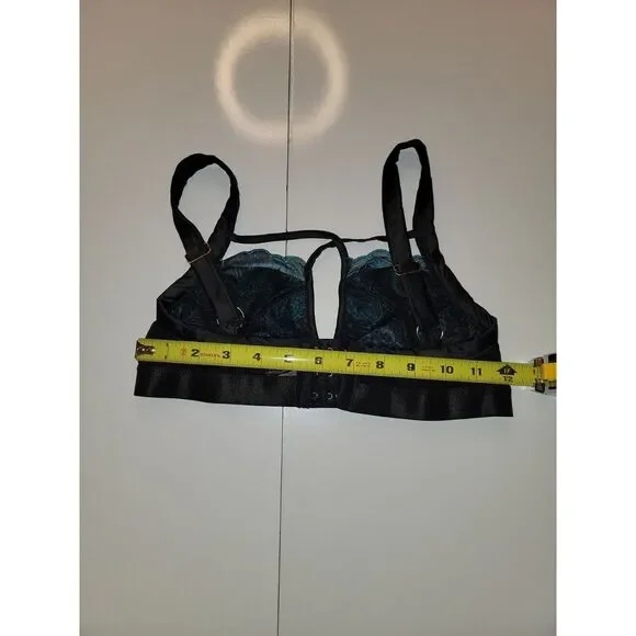 Empress‎ Mimi London Green And Black Size XS Bralette - Picture 4 of 6